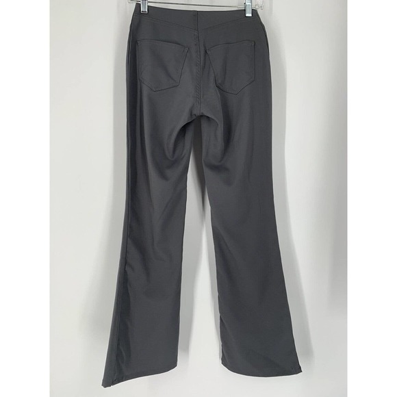 VTG Paris Blues Y2K 90’s Grey Pants Flare Slacks Preppy Rocker Grunge Sz 1 - Picture 2 of 7